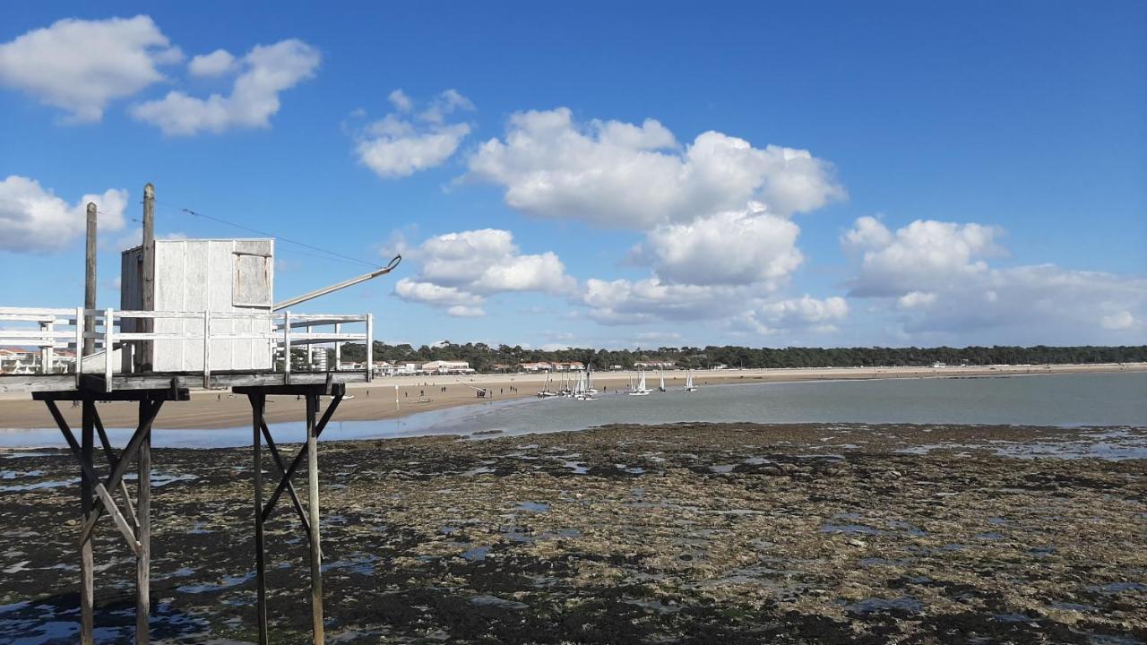 Le Petit Bleu De Didonne 28M2 150 M De La Plage Avec Balcon 圣乔治德蒂 外观 照片
